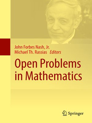 cover image of Open Problems in Mathematics